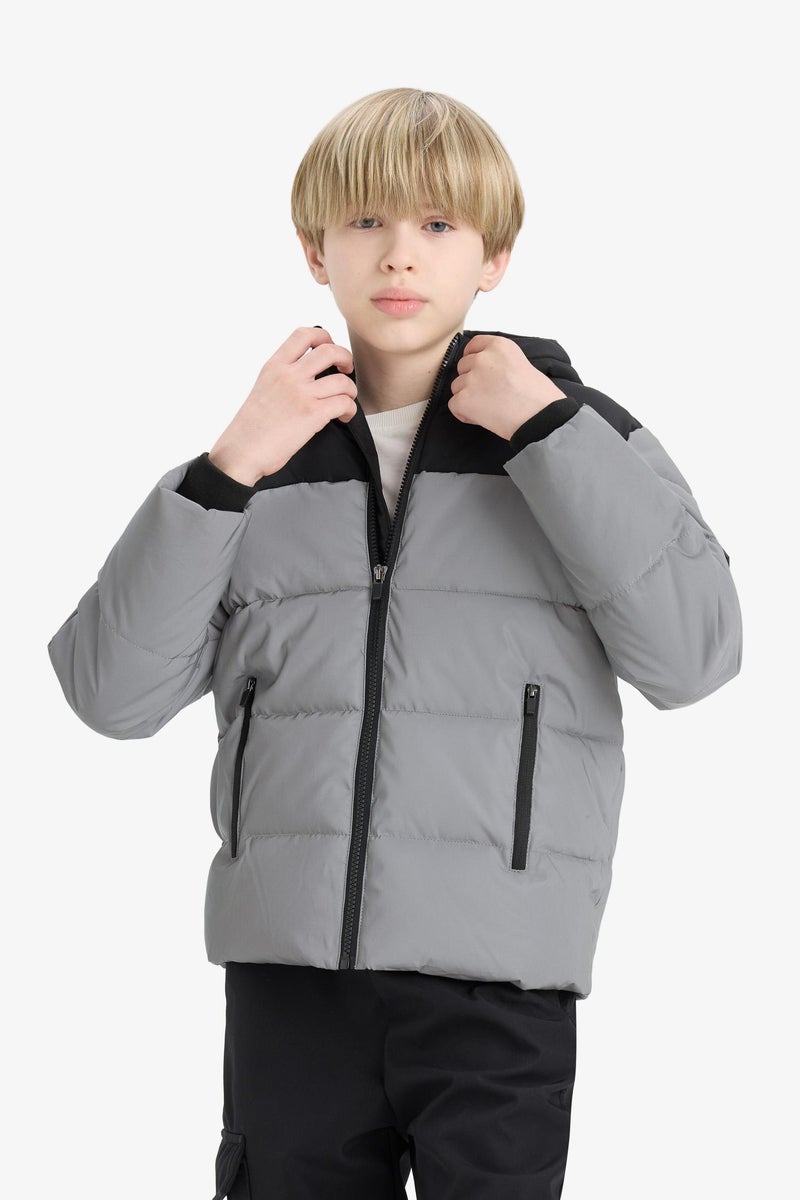 ديفاكتو جاكيت بامب اولادي وتر بروف بكابيشون مبطن بالصوف - Image 5